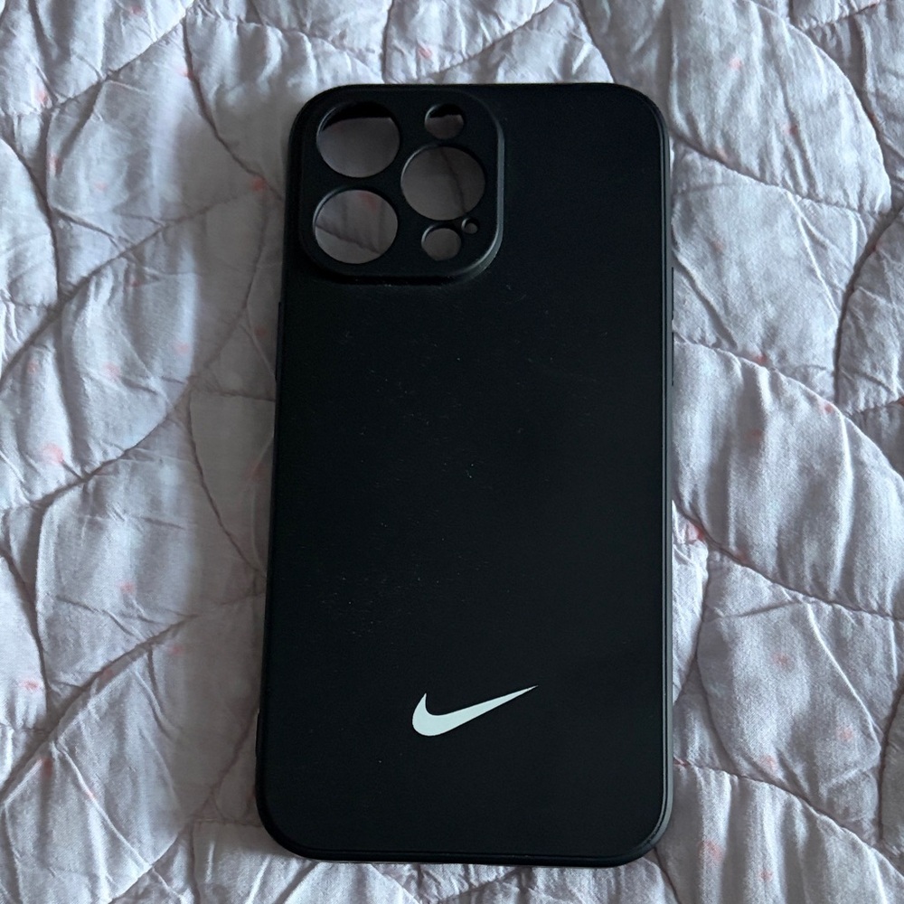 Nike Black iPhone 14 ProMax case